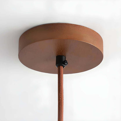 Elegant Travertin Pendel - 15cm Diameter