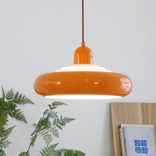 Elegant Pendellampe i Metal og Akryl - 36cm