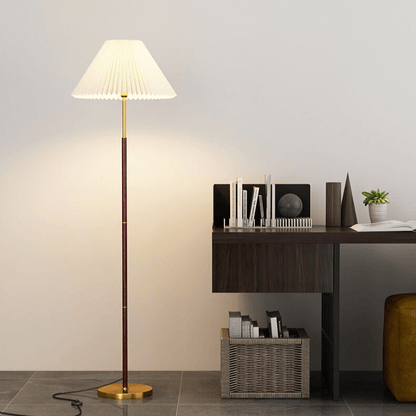 Elegant Gulvlampe i Rispapir - Skab Hygge