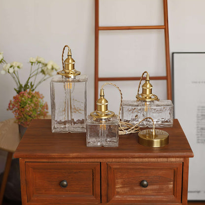 Elegant Retro Glas Hængelampe - 3 Størrelser