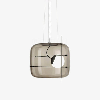 Elegant Glas Pendellampe - 30cm