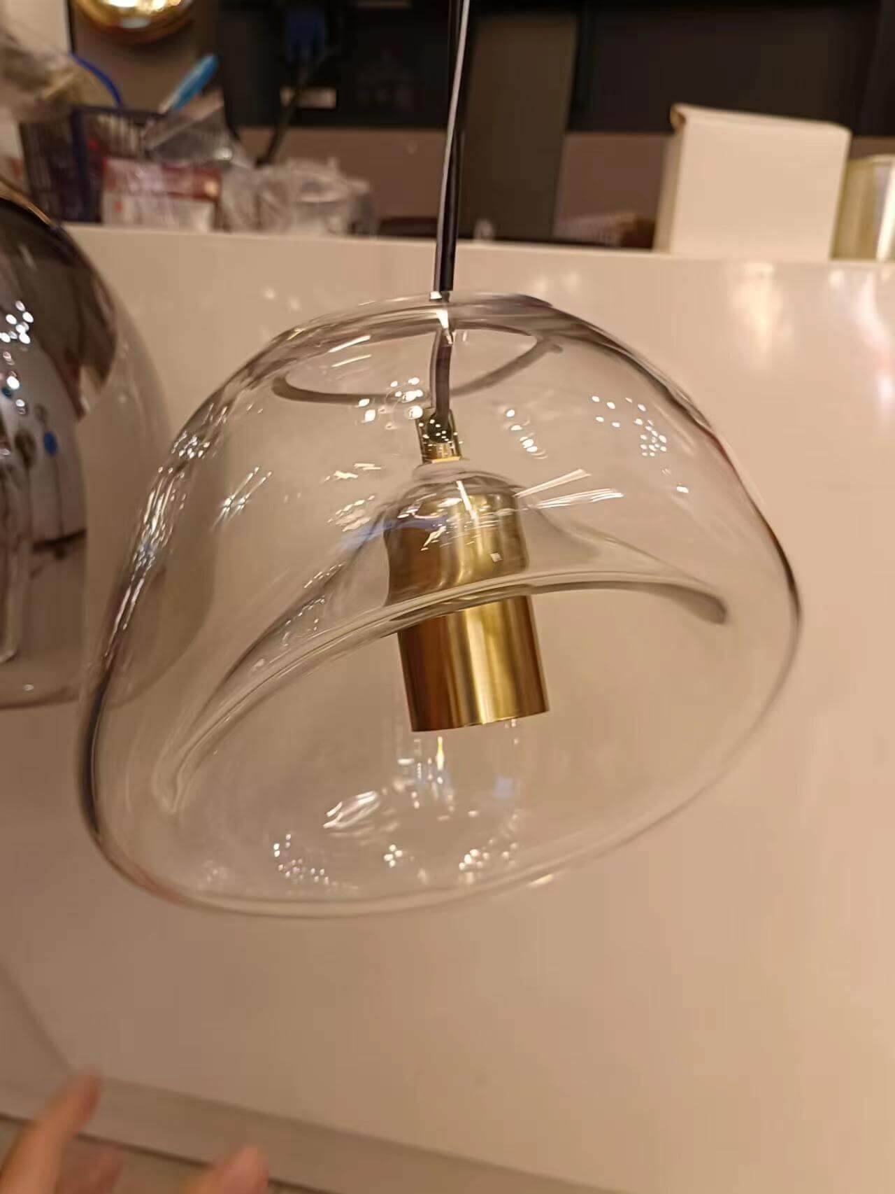 Elegant Vanddråbe Pendel Lampe