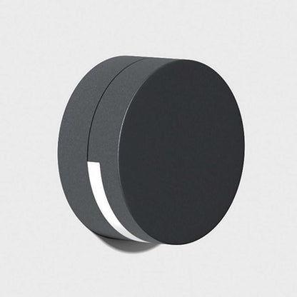 Vandtæt Udendørs Væglampe IP65 Rundt Glas Design