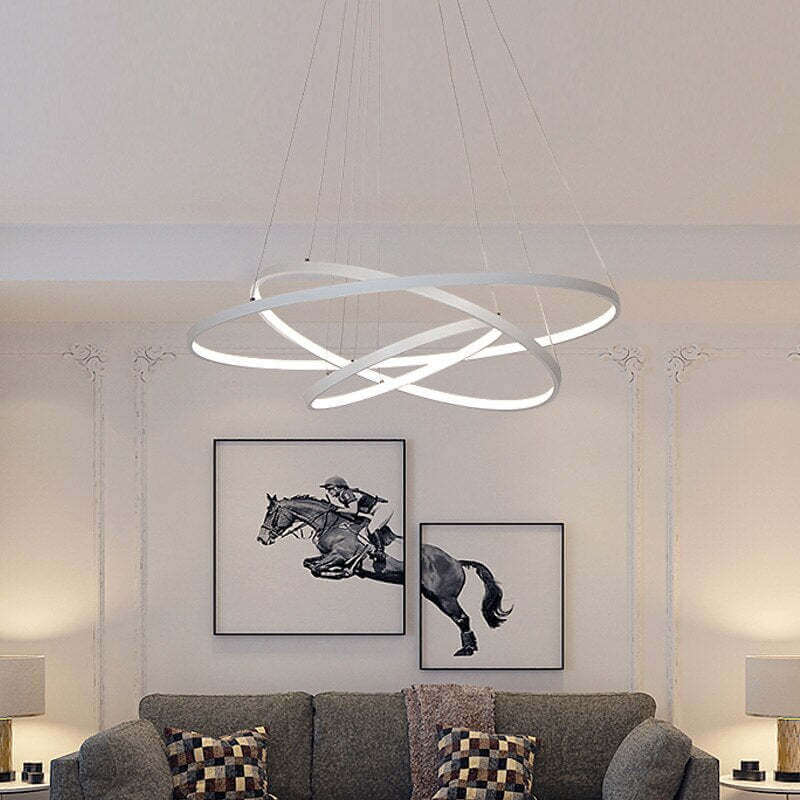 Moderne 3-Rings Loftslampe