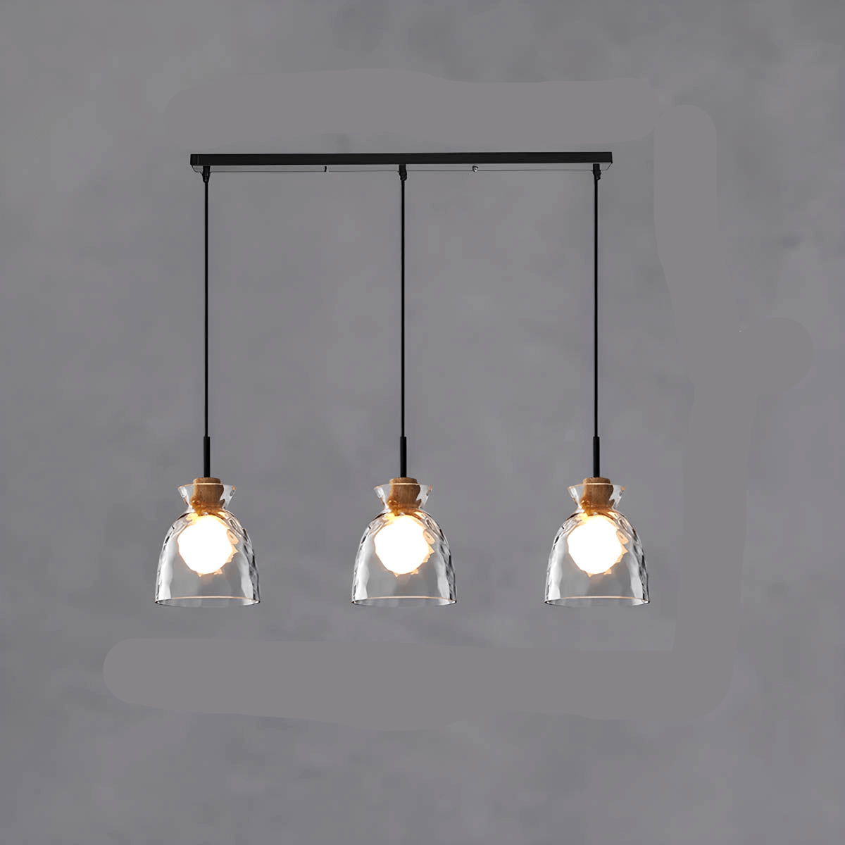 Elegant Glas Lysekrone | Moderne Design