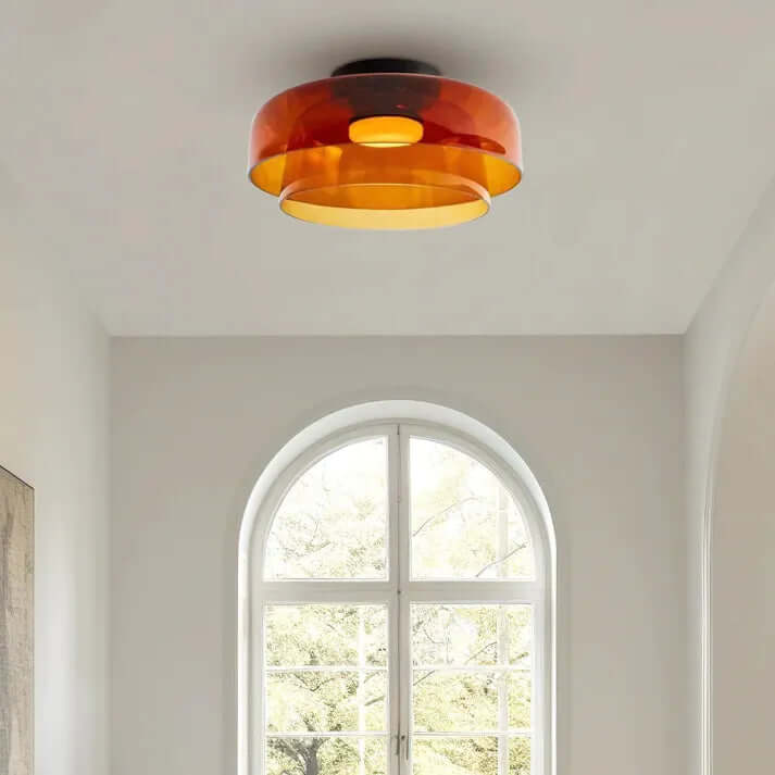 Elegant Glas Loftlampe - Nordisk Design