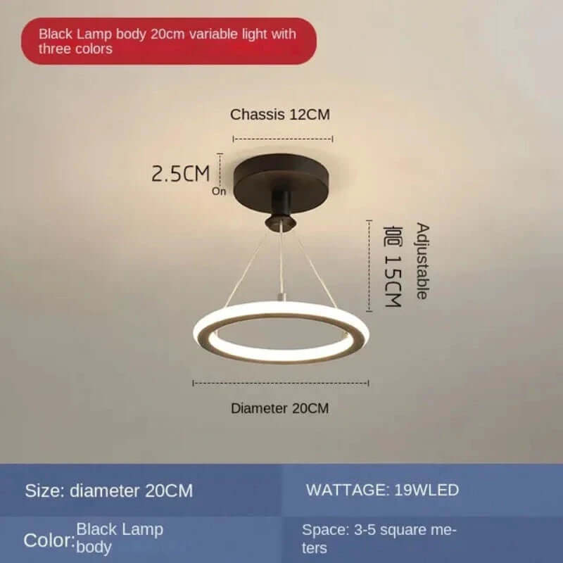 Moderne LED Veranda Lampe - Udendørs Væglampe