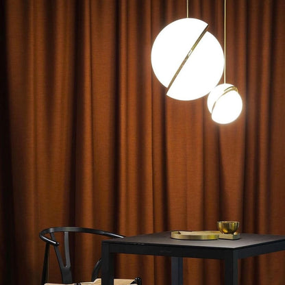 Elegant Halvmåne Pendellampe