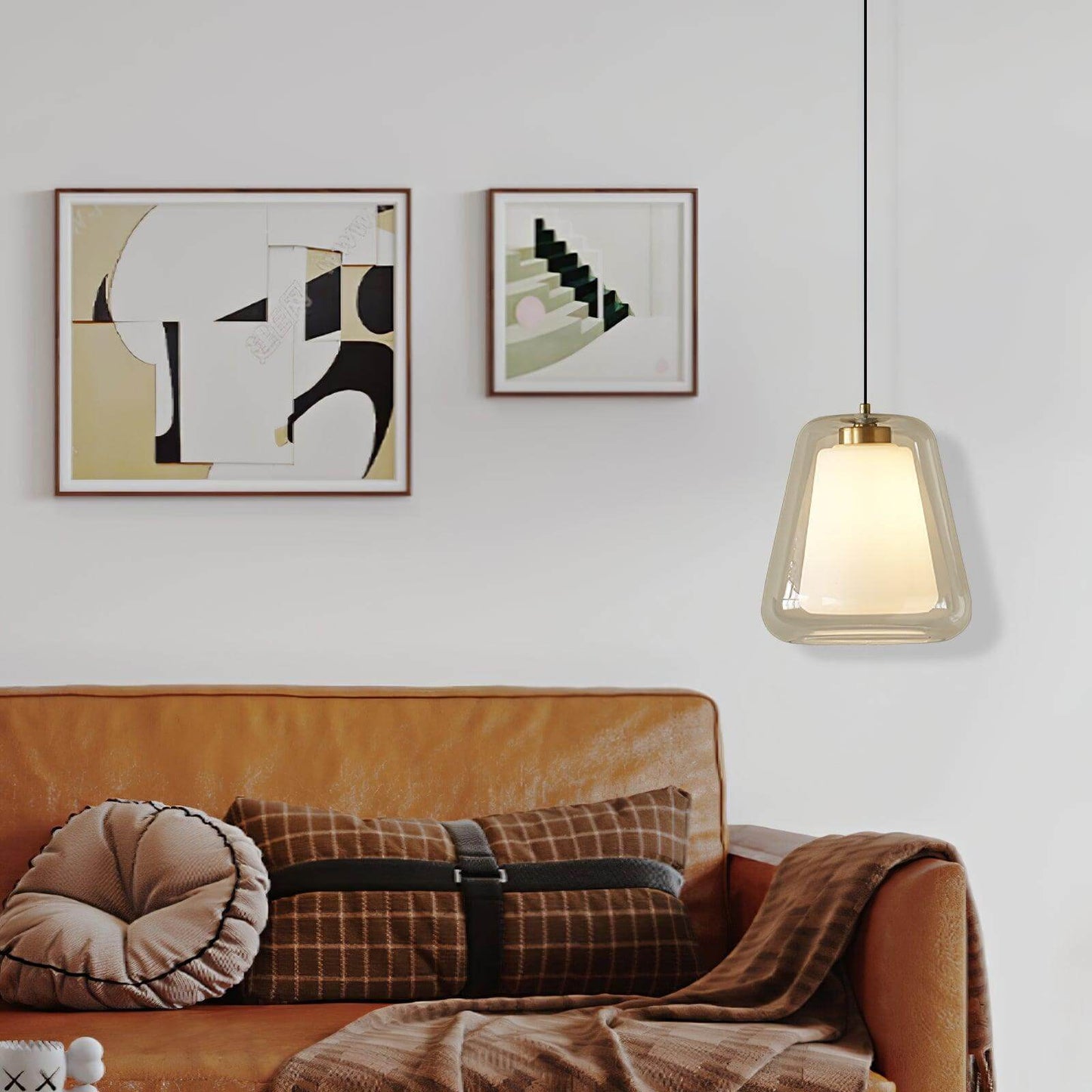 Elegant Glas Pendellampe - Moderne Design
