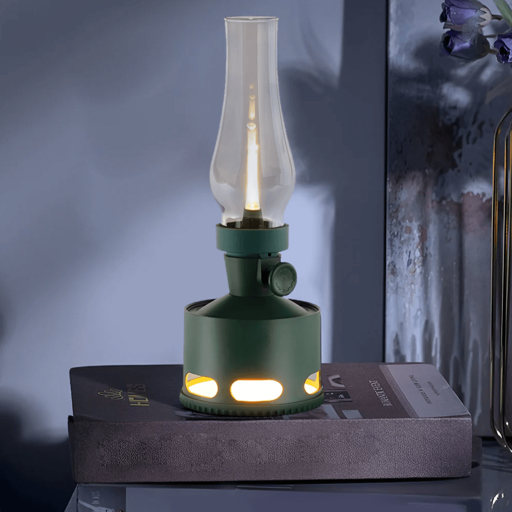 Vintage LED Lanterne - Batteridrevet Havebelysning
