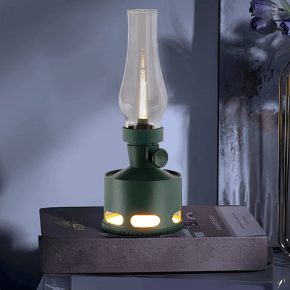 Vintage LED Lanterne - Batteridrevet Havebelysning