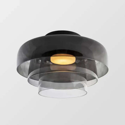 Elegant Glas Loftlampe - Nordisk Design