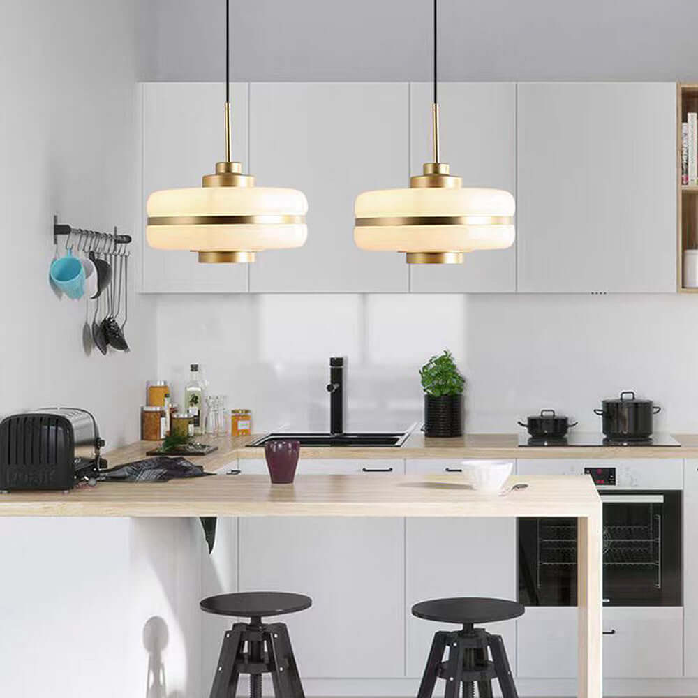 Elegant Glas Pendel - Nordisk Design