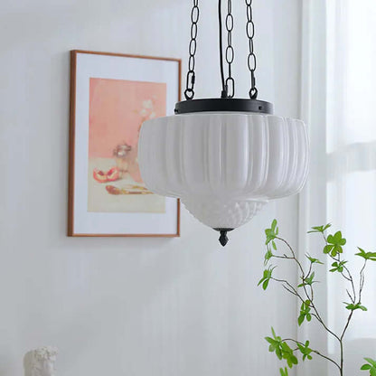 Minimalistisk Hvid Pendel - Moderne Design