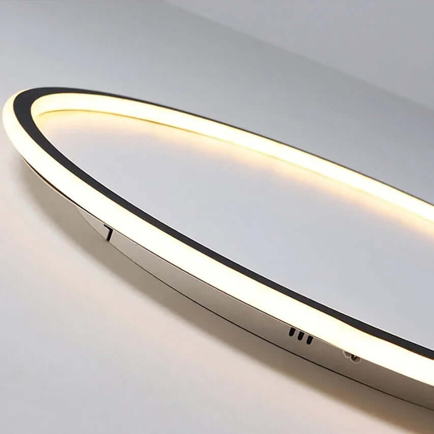 Runde LED loftslampe i skandinavisk design