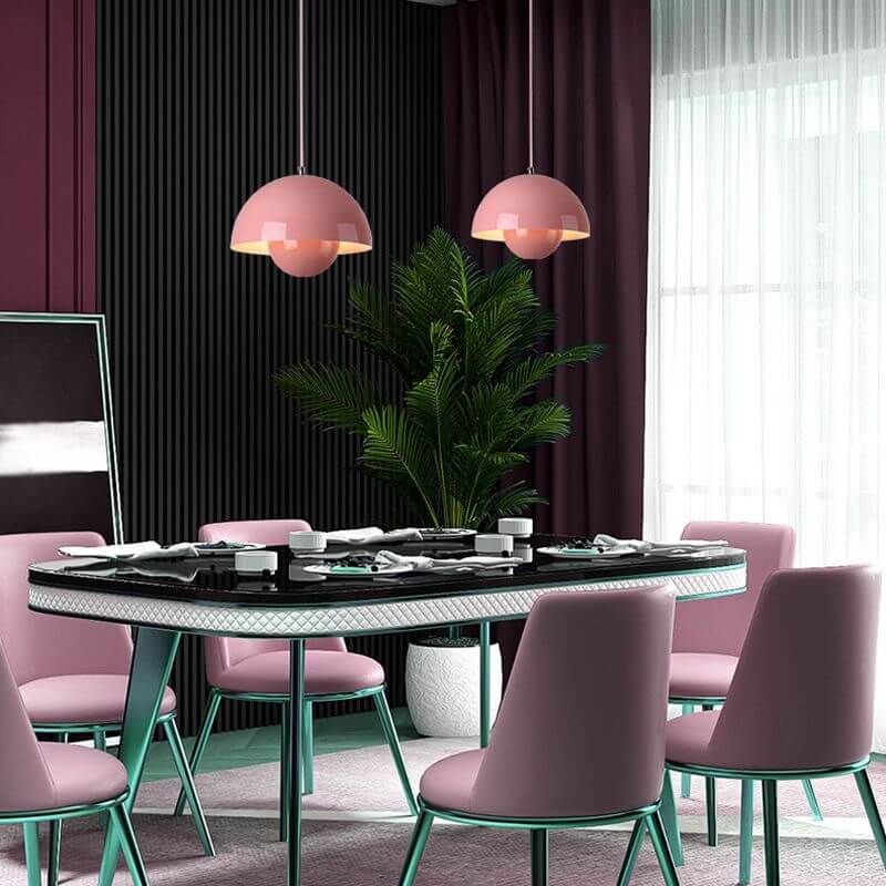 Elegant Blomsterpotte Pendel Lampe - Hyggelig Belysning