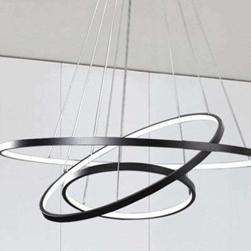 Moderne 3-Rings Loftslampe