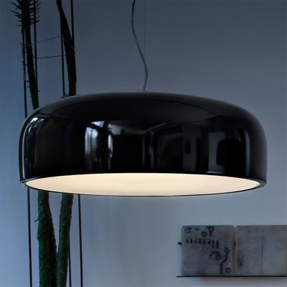 Moderne Pendellampe i Aluminium og Polykarbonat