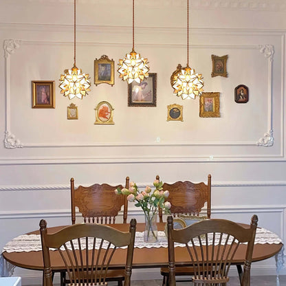 Elegant Kapiz Pendellampe