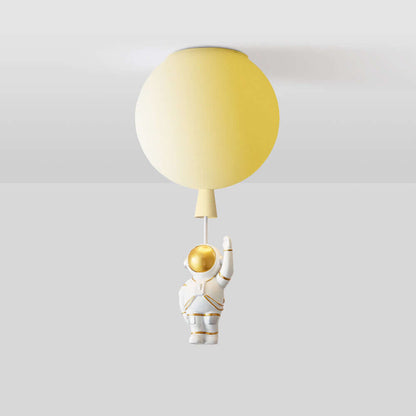 Moderne Måne Astronaut LED Loftslampe