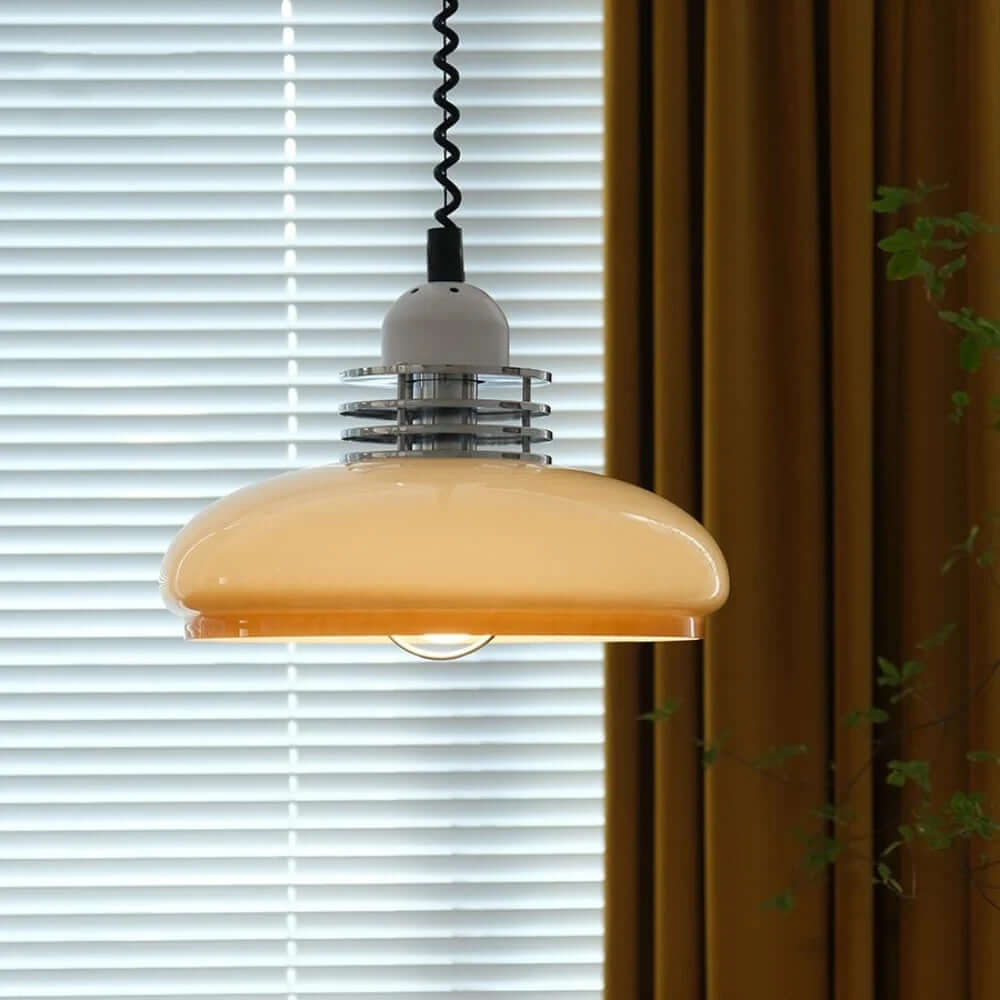 Elegant Glas Pendellampe - D35cm