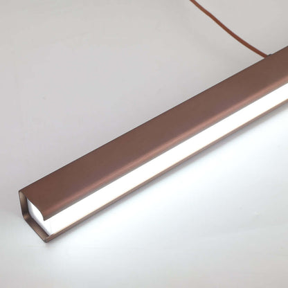 Elegant LED-pendel i metal og akryl