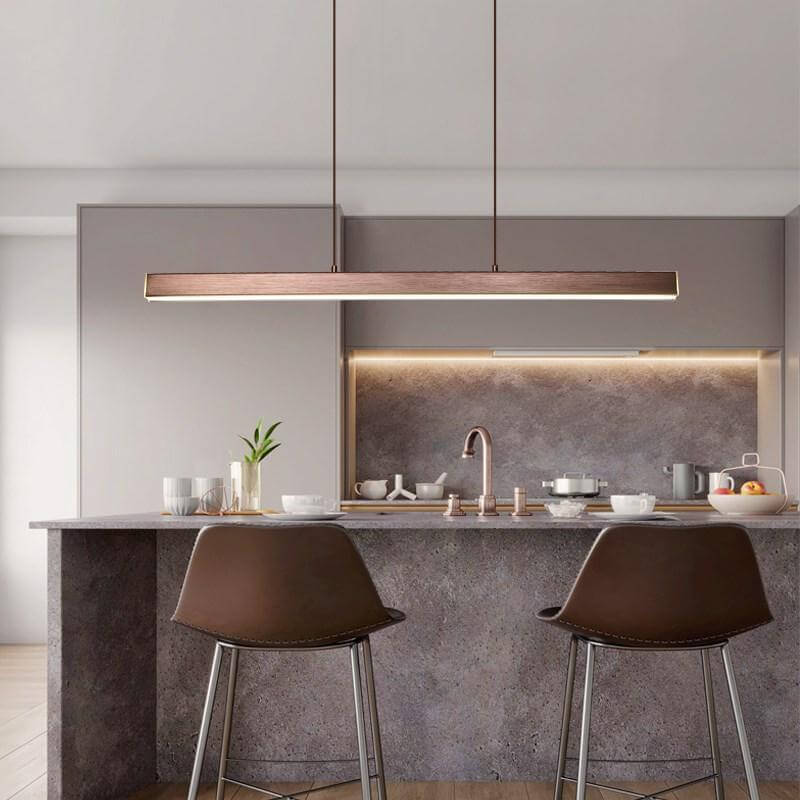 Moderne LED Pendellampe i Metal & Akryl - 4 Størrelser