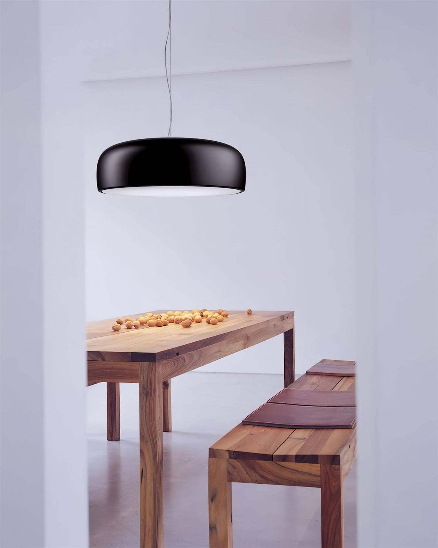 Moderne Pendellampe i Aluminium og Polykarbonat