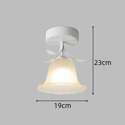 Tiffany Blomster Loftslampe i Mini Format
