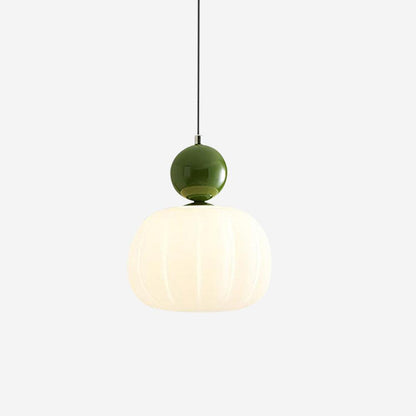 Elegant Græskarformet Pendellampe - 14cm