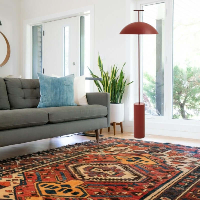 Elegant Nordisk Gulvlampe i Metal