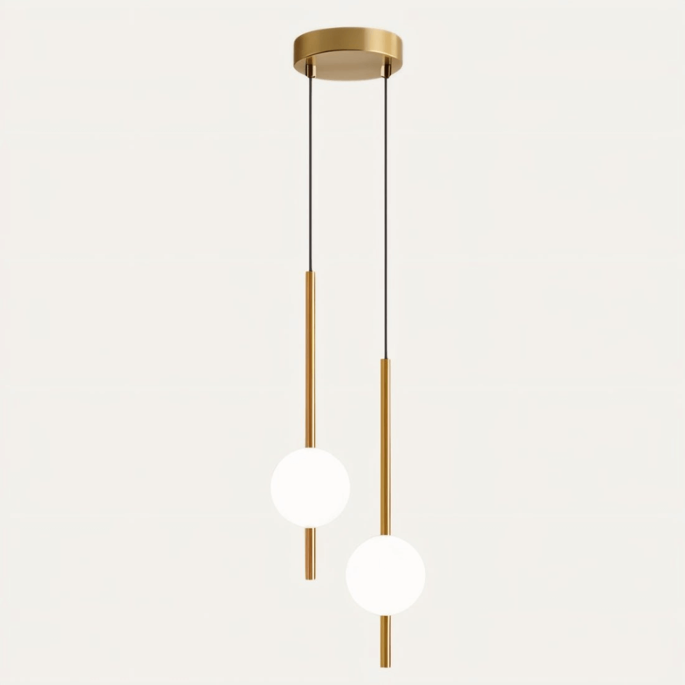 Elegant Glas Pendellampe - 10cm