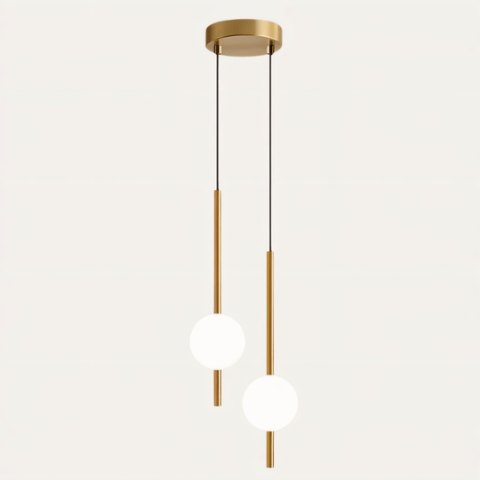 Elegant Glas Pendellampe - 10cm