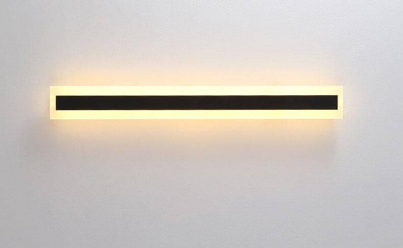 Slank LED Væglampe Udendørs - Akryl