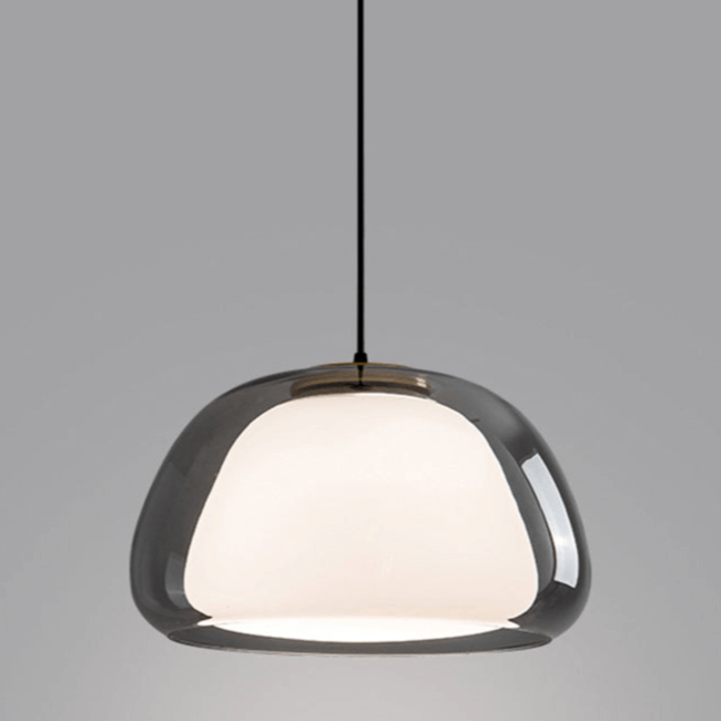 Elegant Jelly Pendellampe i Mælkeglas