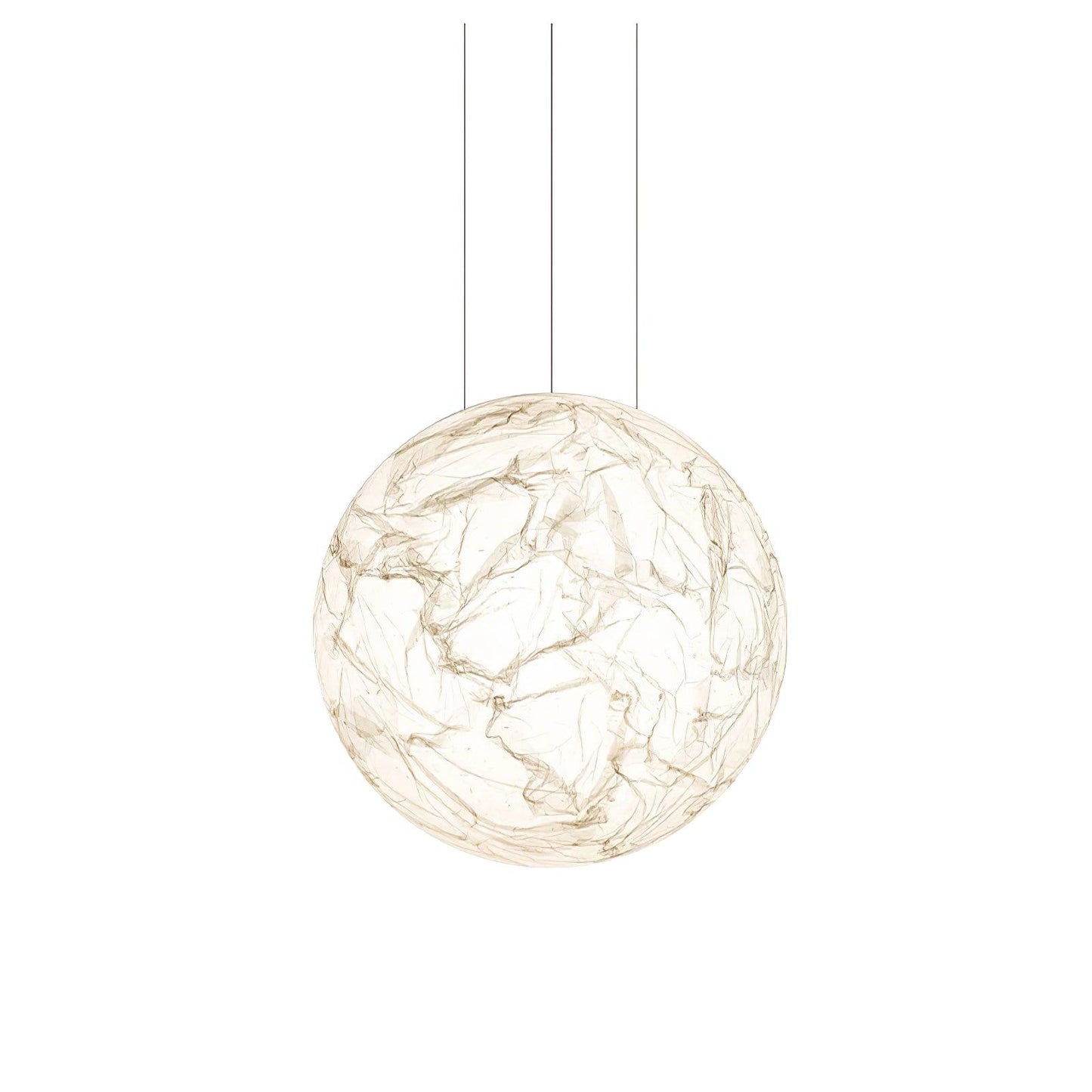 Elegant Silke Pendel Lampe - 3 Størrelser