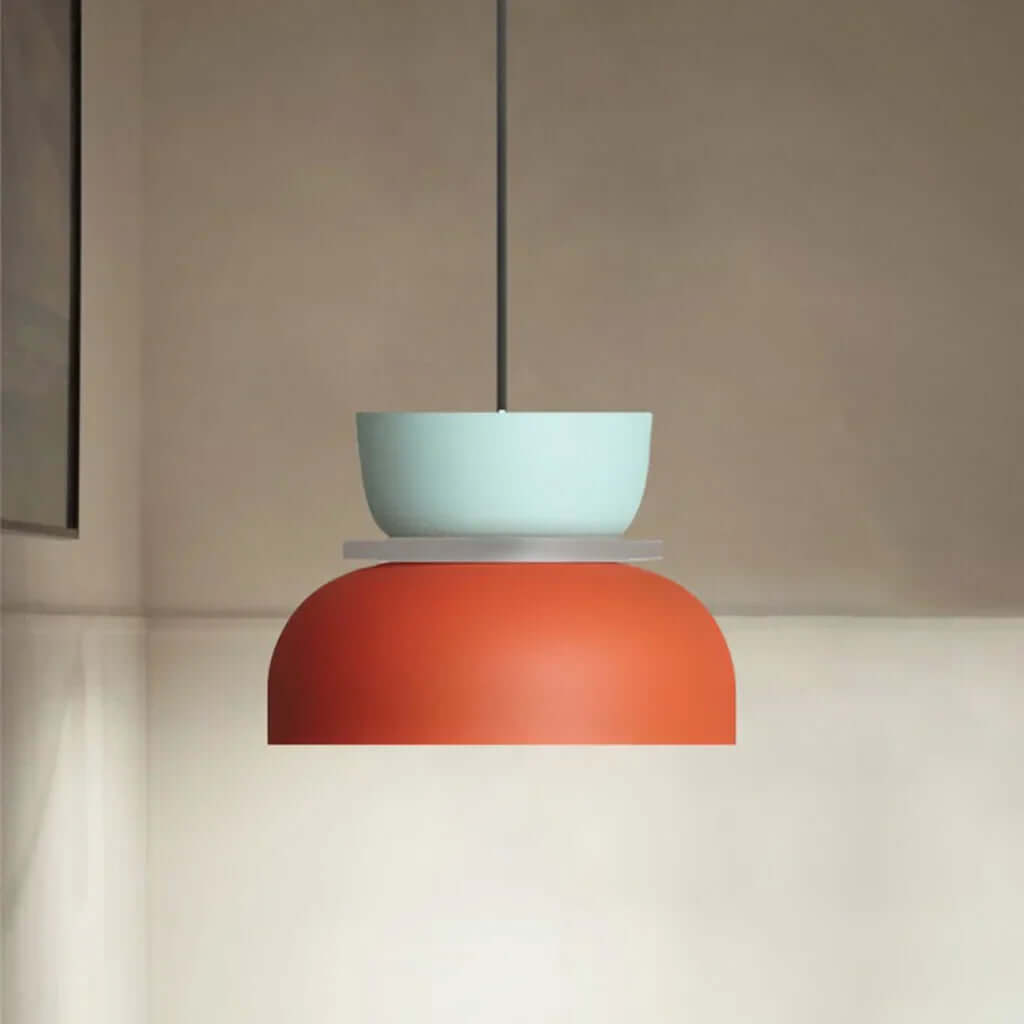 Farverig Nordisk Pendel - Akryl Design
