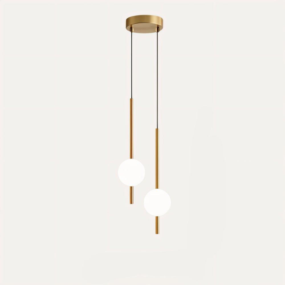 Elegant Glas Pendellampe - 10cm