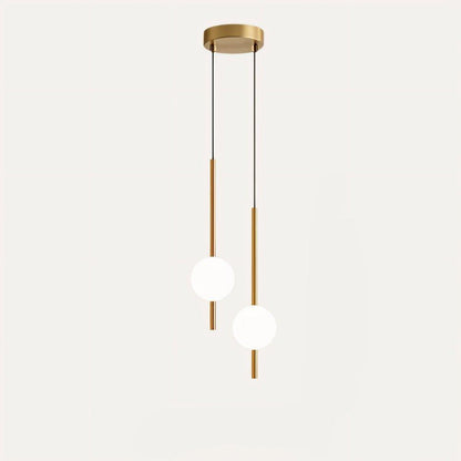Elegant Glas Pendellampe - 10cm