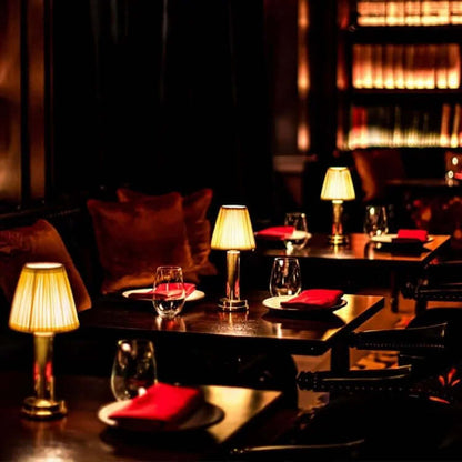 LED Trådløs Metal Bordlampe