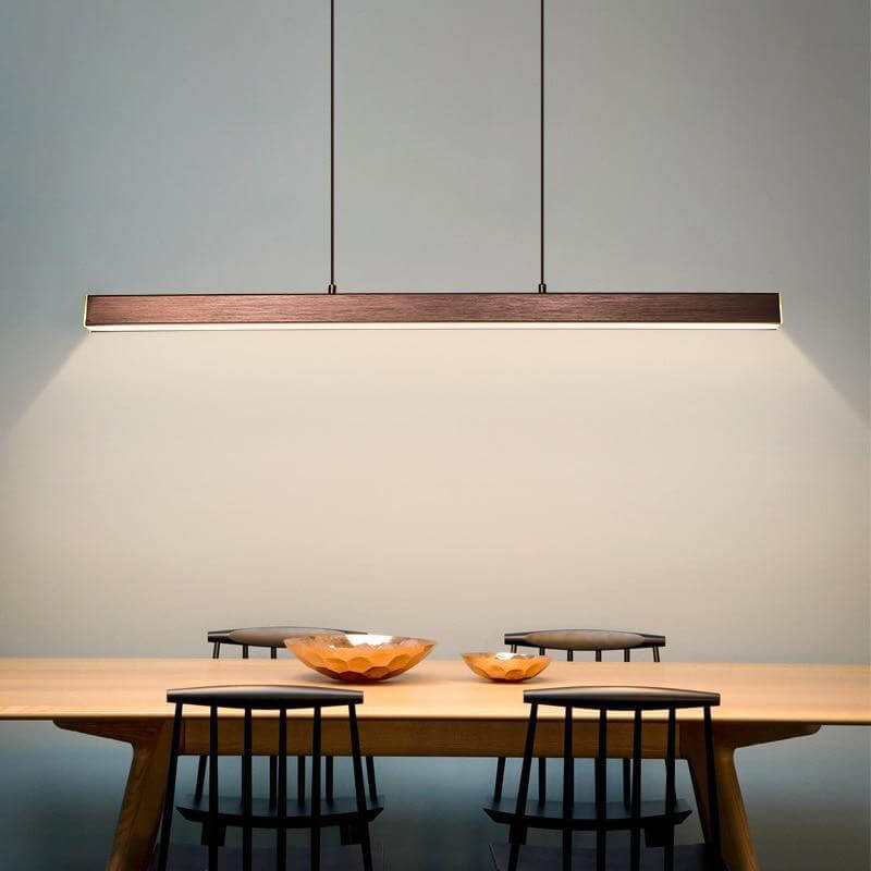 Elegant LED-pendel i metal og akryl
