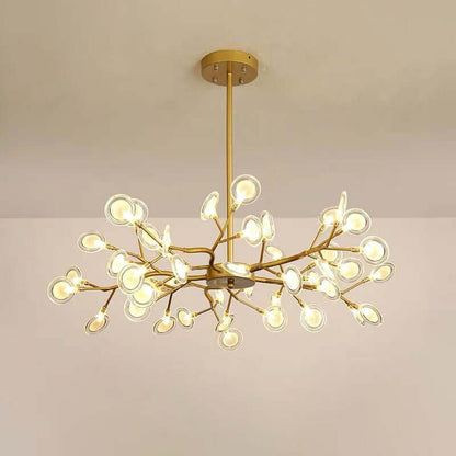 Moderne Akryl Lysekrone - LED Firefly Design