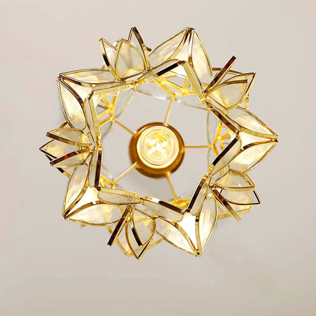 Elegant Kapiz Pendellampe