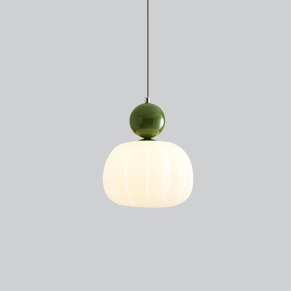 Elegant Græskarformet Pendellampe - 14cm