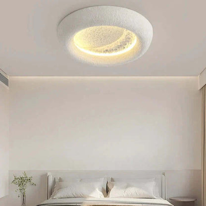 Rund Harpiks Væglampe LED - 40cm