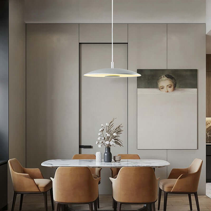 Moderne LED-pendel i jernnikkel - 30/40cm