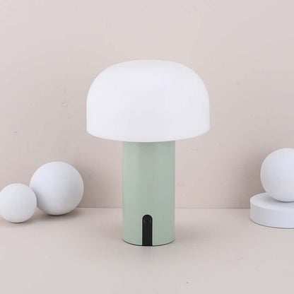 Dæmpbar Champignon Bordlampe - Trådløs LED Lampe