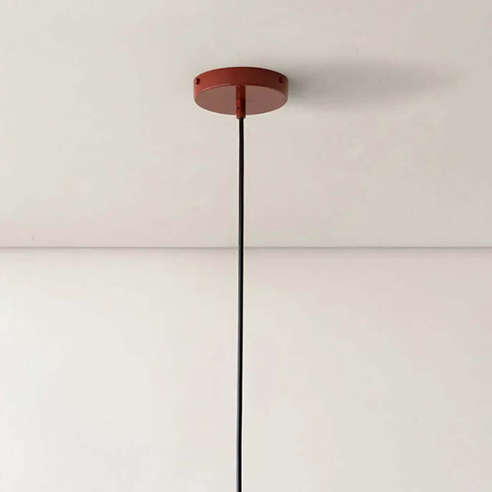 Elegant Pendellampe i Glas & Metal