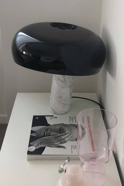 Elegant Marmor Bordlampe 28/40cm