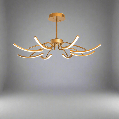 Moderne Loftslampe i Aluminium med LED